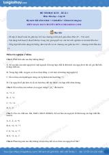 Đề thi học kì 2 Hóa 10 Cánh diều - Đề 1